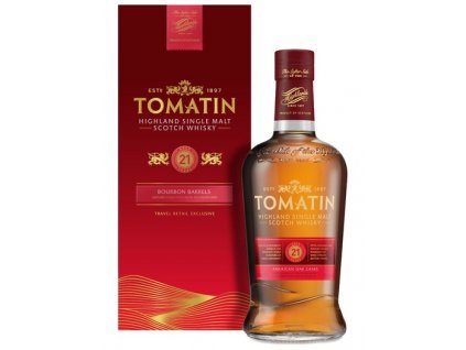 Tomatin 21yo Bourbon Barrels 46% 0,7l