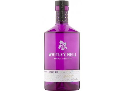 Whitley Neill Rhubarb&Ginger 43% 0,7l