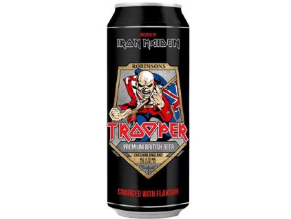 Iron Maiden Trooper plech 0,5l