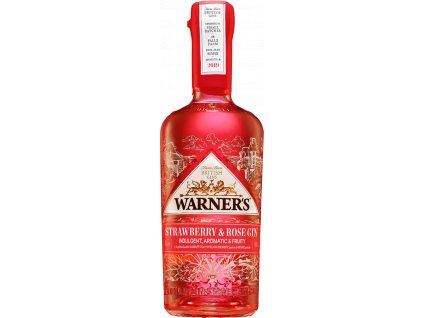 Warners Strawberry and Rose 40% 0,7l