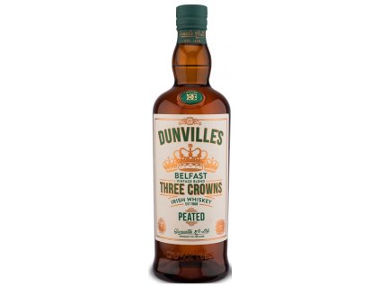 Dunvilles Three Crowns Peated 43,5% 0,7l