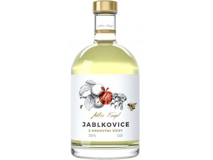 Anton Kaapl Jablkovice s Medovými Víčky 35% 0,5l