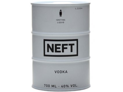 Neft Vodka White Barrel 40% 0,7l