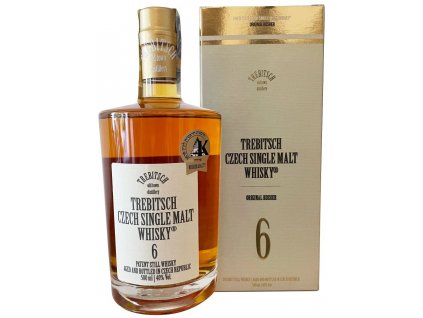 Trebitsch Czech Single Malt Whisky 6yo 40% 0,5l