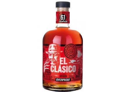 El Clásico Overproof 61% 0,7l