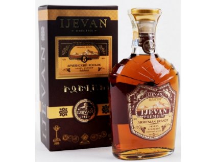 Ijevan Premium Brandy 5yo 40% 0,5l