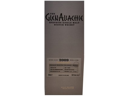 GlenAllachie Premier Cru Classé 2009 Cask no. 1054 60,2% 0,7l