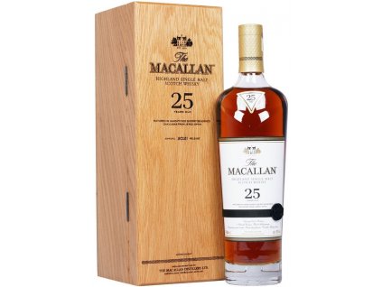 Macallan Sherry Oak 25yo 2021 Release 43% 0,7l