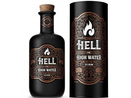 Hell or High Water XO Rum tuba 40% 0,7l