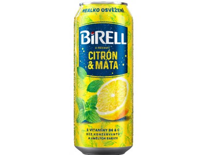 Birell Citrón & Máta plech 0,5l