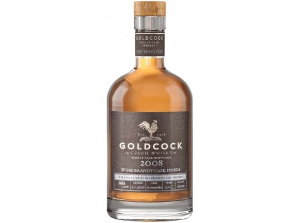 goldcock 2008 wine brandy cask finish 60 5 0 7l