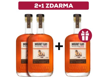 produktové foto na eshop Mount gay xo 2+1