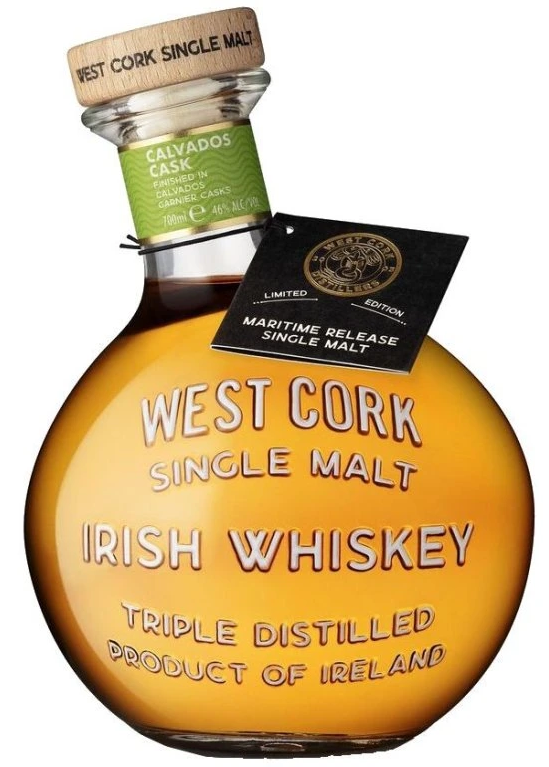 West Cork Calvados Cask Single Malt Whiskey 0,7 l