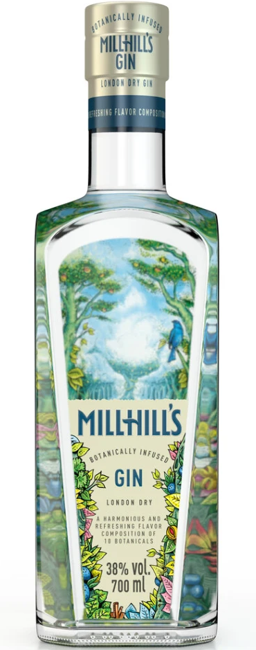 Millhill's London Dry 0,7 L 38%
