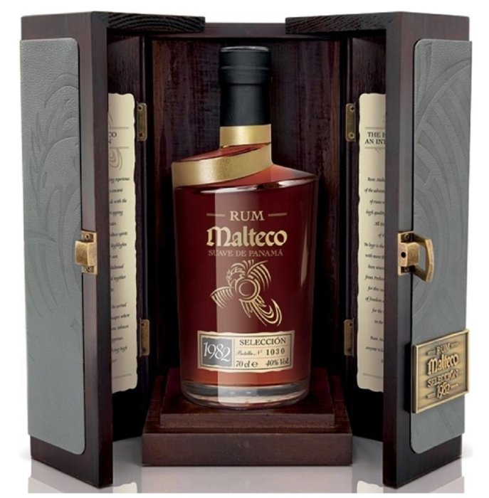 Malteco 1982 0,7l 40% Dřevěný box