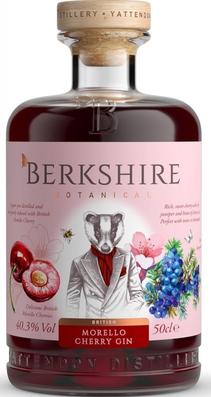 Berkshire Morrelo Cherry 40,3% 0,5l (holá láhev)