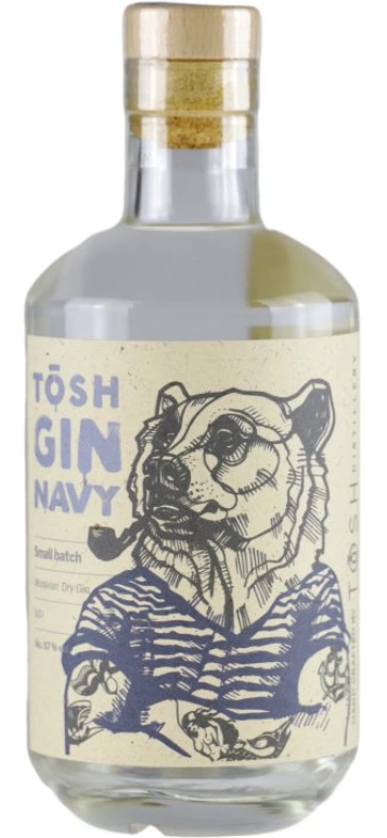 TOSH Distillery s.r.o. Tosh Gin Navy 57% 0,5l
