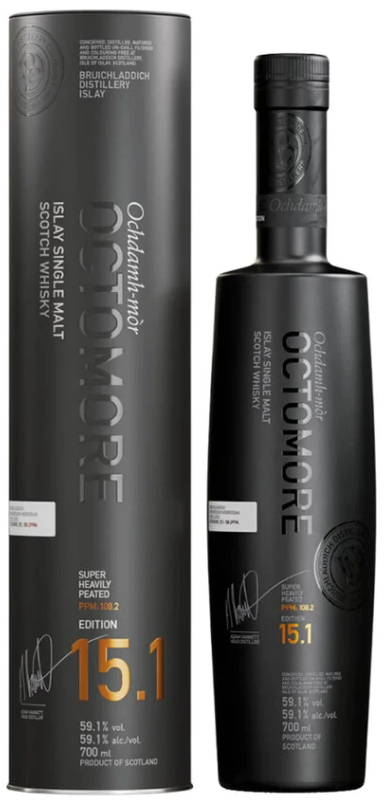 Bruichladdich Distillery CO Ltd Bruichladdich Octomore 15.1 59,1% 0,7l