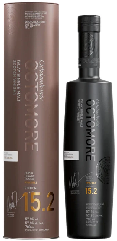 Bruichladdich Distillery CO Ltd Bruichladdich Octomore 15.2 57,9% 0,7l