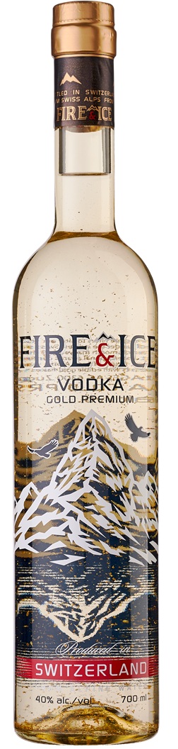 Fire & Ice Gold Premium Vodka 40% 0,7l