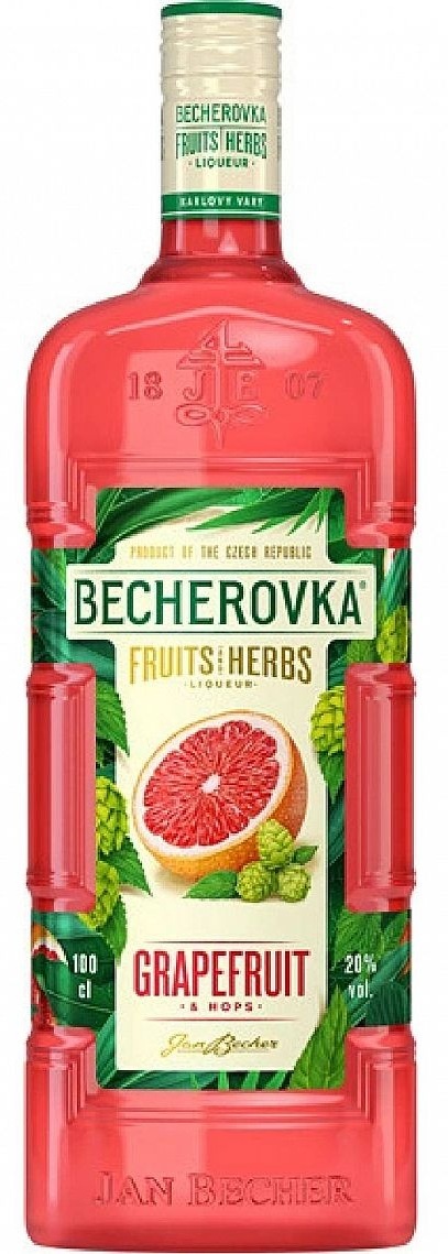 Becherovka Grapefruit & Hops 1l 20%