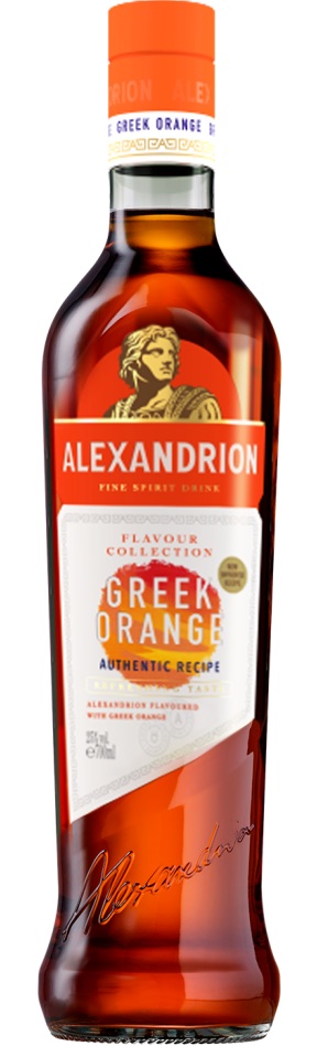 Alexandrion Greek Orange 25% 0,7l (holá láhev)