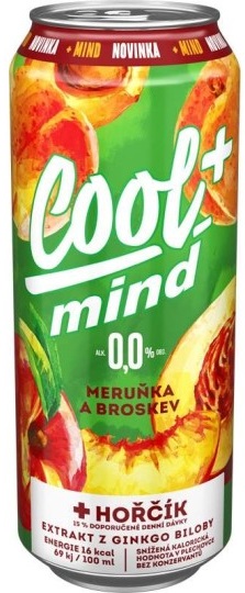 Staropramen Cool+ Mind Meruňka a Broskev 0,5l