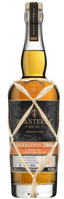 Planteray Single Cask 2024 Barbados 2018 Saint-Estephe Wine Cask 50,5% 0,7 l