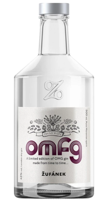 Gin OMFG 45% 0.5l Žufánek