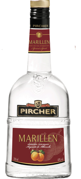 Pircher Marillen 40% 0,7l (holá láhev)