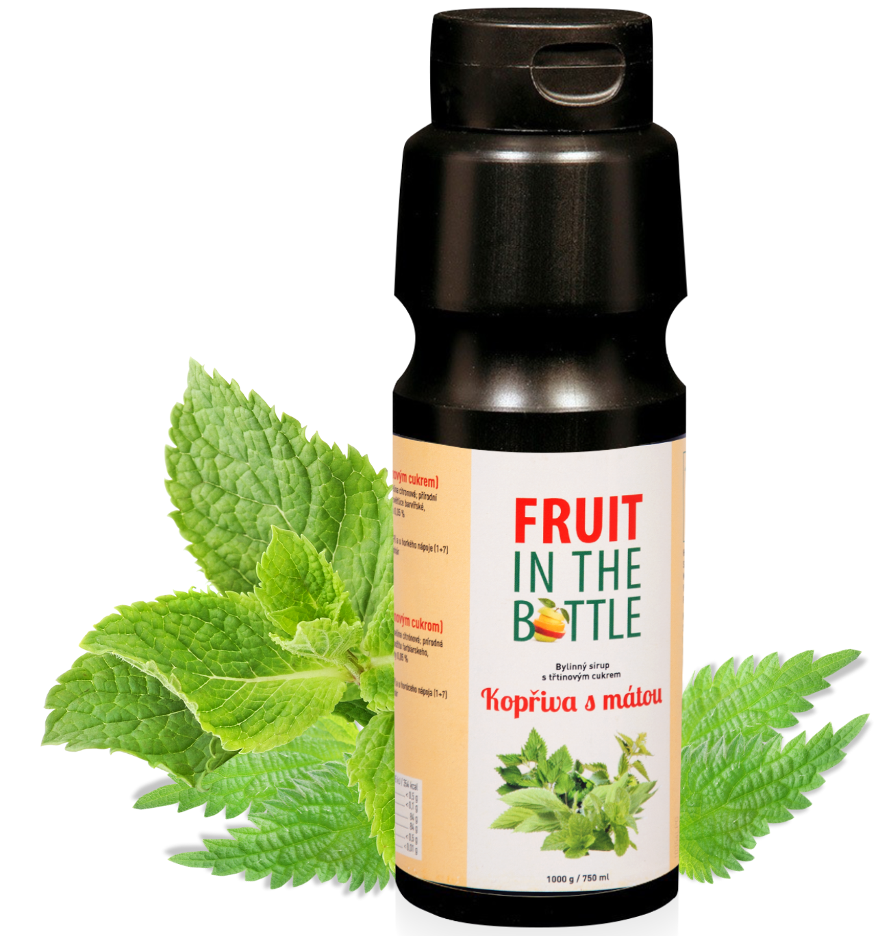 Fruit in the Bottle Kopřiva s Mátou 0,75l