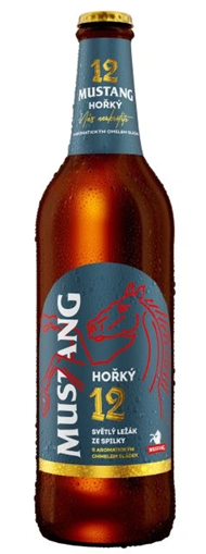 Pivovary Staropramen s.r.o. Mustang Extra Hořký 12°0,5l