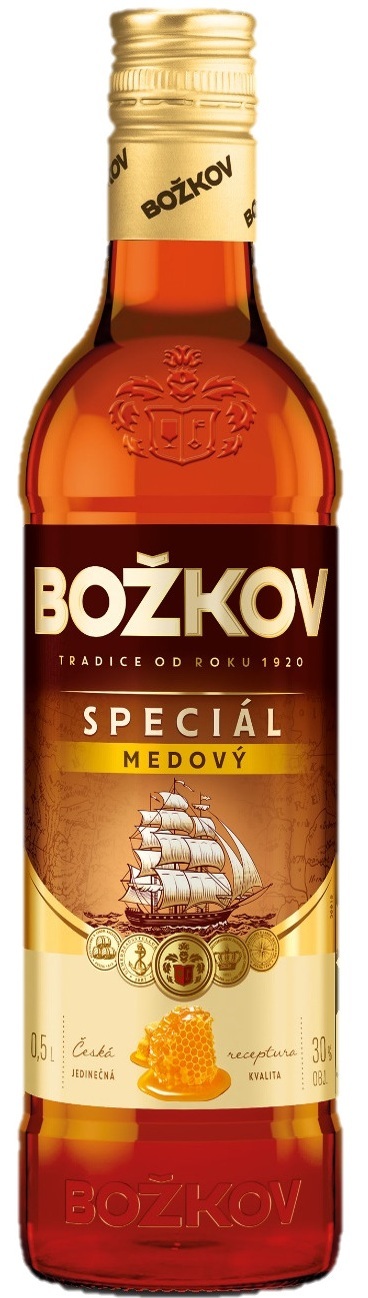 Božkov Speciál Medový 0,5L 30%