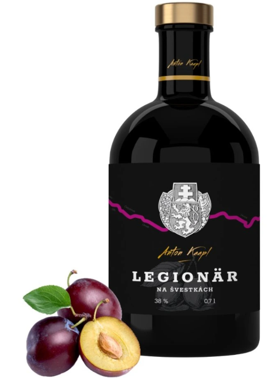 Anton Kaapl LEGIONÄR na švestkách 38% 0,7 l