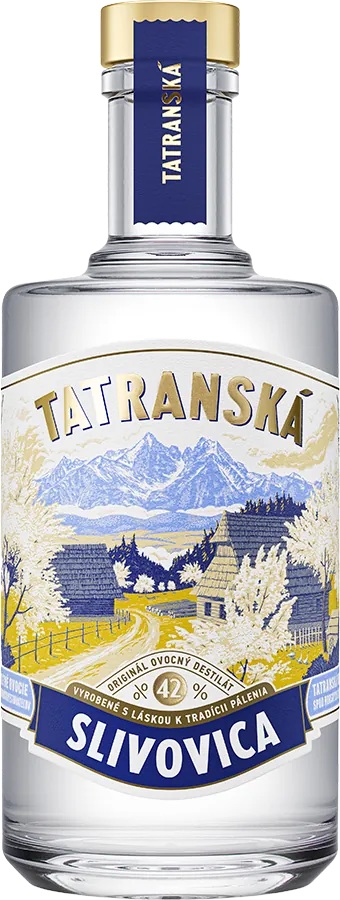 Tatranská Slivovica 42% 0,7l (holá láhev)