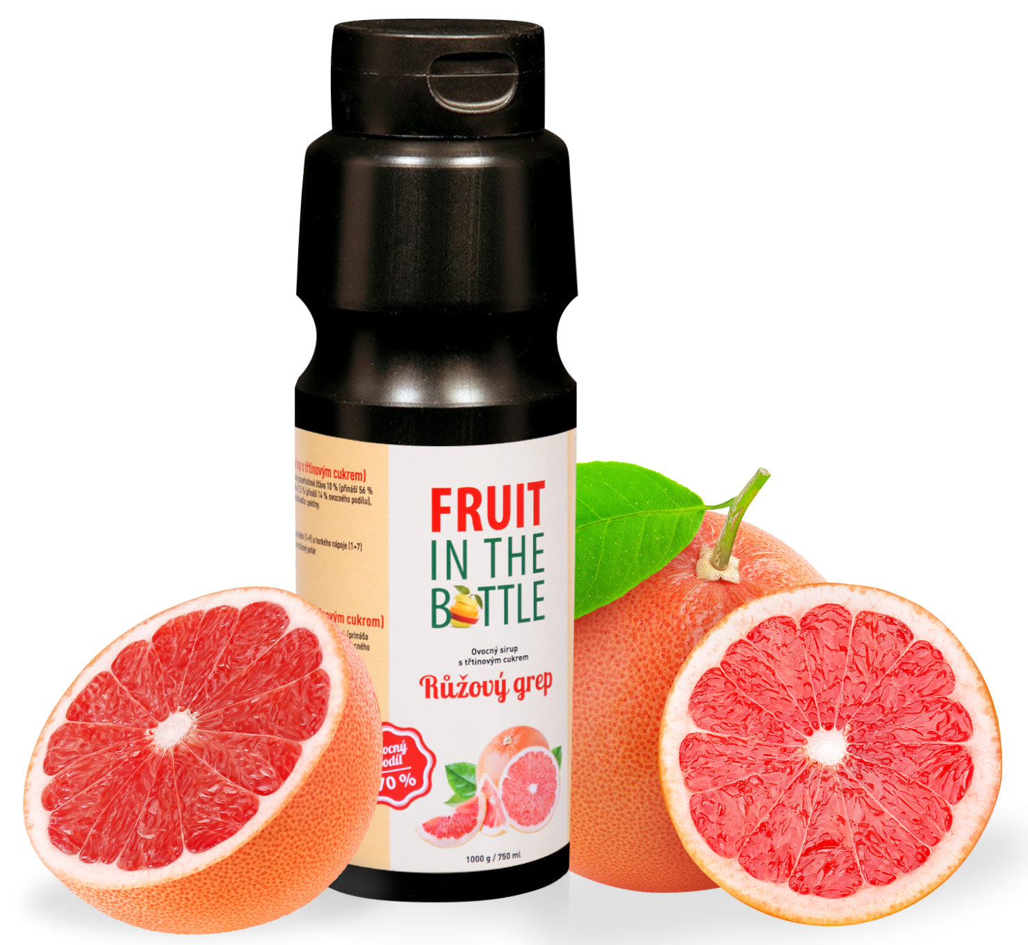 Fruit in the Bottle Růžový Grep 0,75l