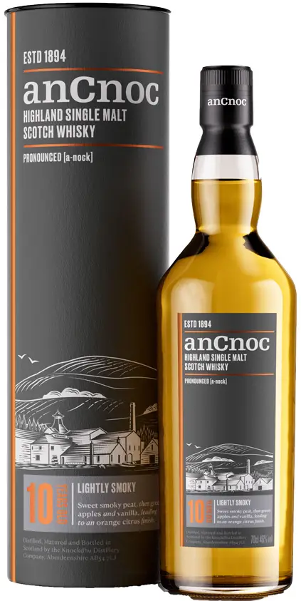anCnoc 10yo Smoky 40% 0,7l