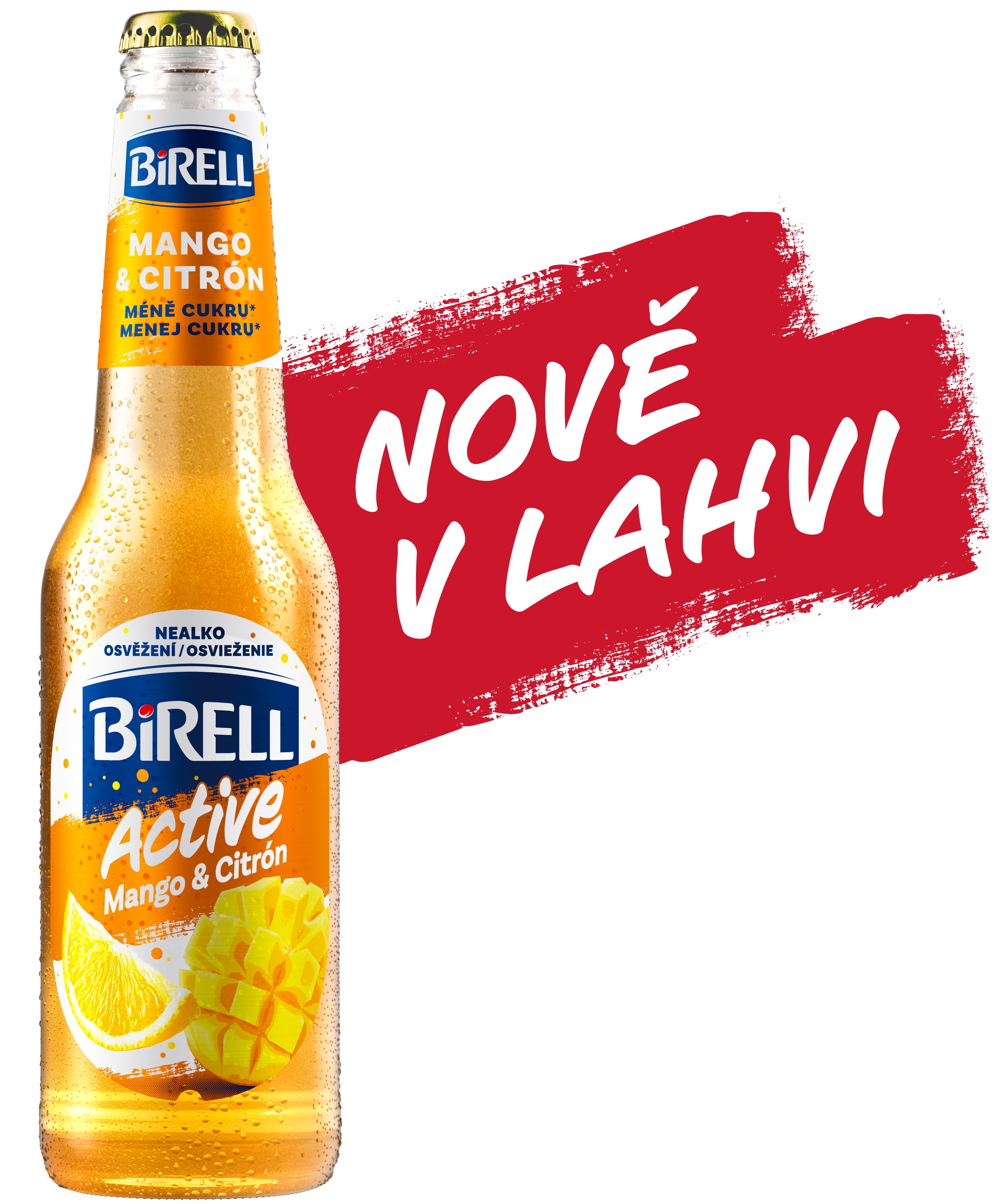 Birell Active Mango a Citron 0,33l