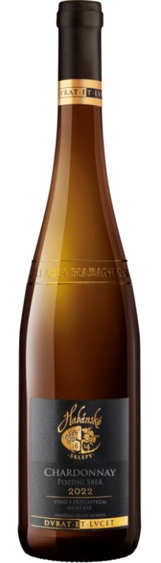 Chardonnay 2019 pozdní sběr Habánské sklepy 0,75l