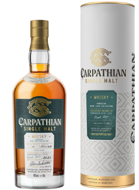 Carpathian Pinot Noir Cask 40% 0,7l (tuba)