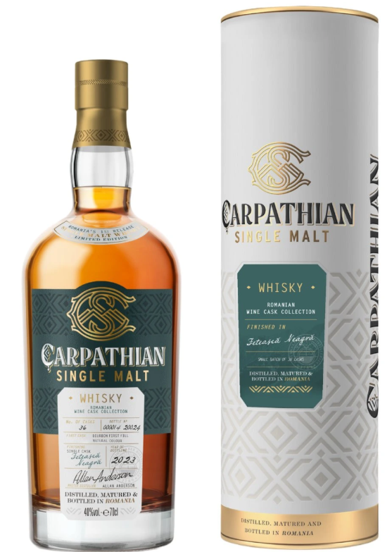 Carpathian Feteasca Finish 40% 0,7l (tuba)