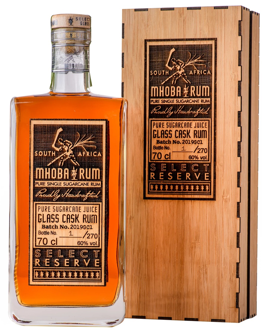 Mhoba Select Reserve Glass Cask Rum 60% 0,7l (karton)
