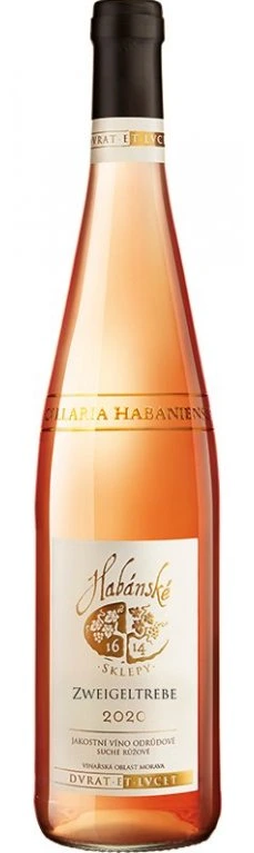 Habánské sklepy Zweigeltrebe Rosé 2023 0,75l