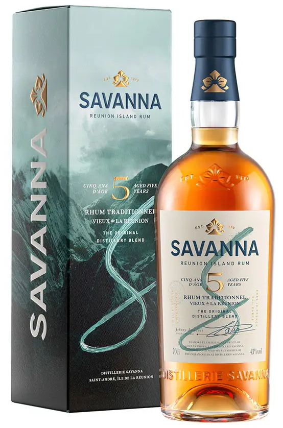 Savanna 5 Y.O. 43,0% 0,7 l