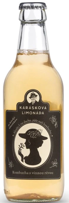 Karáskova Limonáda Vinná Kombucha 0,33l