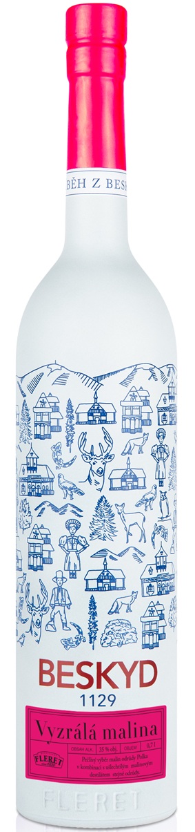 Beskyd 1129 Vyzrálá malina 0,7l 35% 0,7l 35%