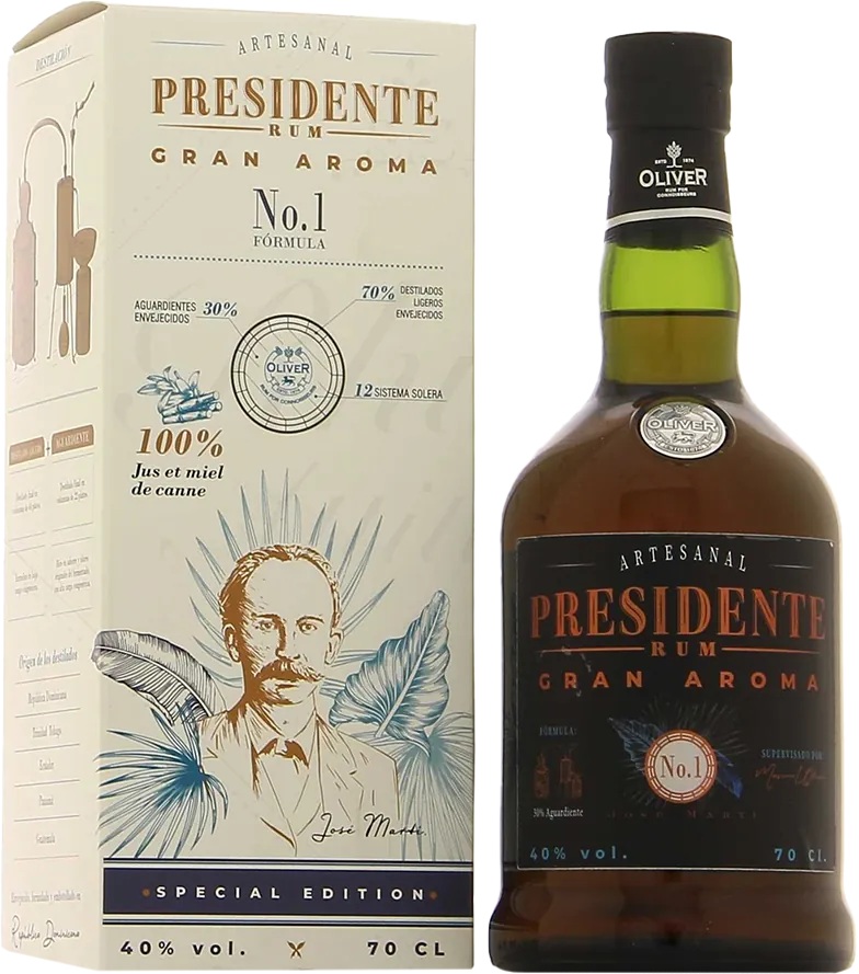 Presidente Gran Aroma 40% 0,7l