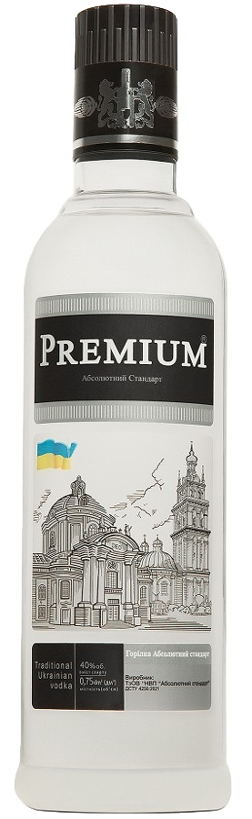 Absolutnyj standard Premium 40% 0.5l (holá láhev)