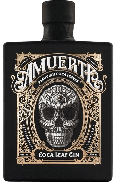 Amuerte Coca Leaf Black Edition 43% 0,7l