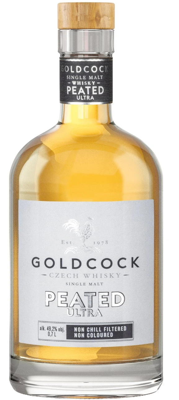 Gold Cock Ultra Peated 49,2% 0,7l